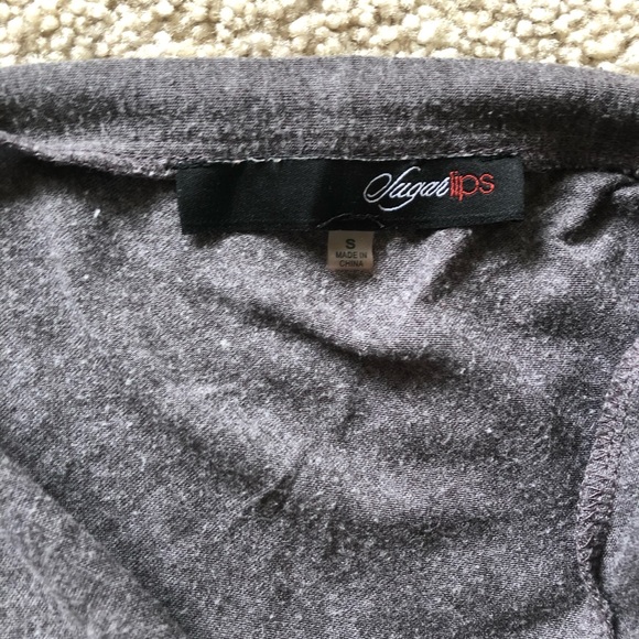 Sugar Lips Open Back Twisted Tee - Picture 6 of 8